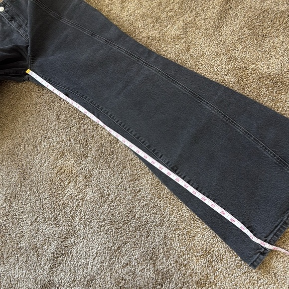 Free People We The Free Florence Black/Grey Flare Jeans - Picture 10 of 10